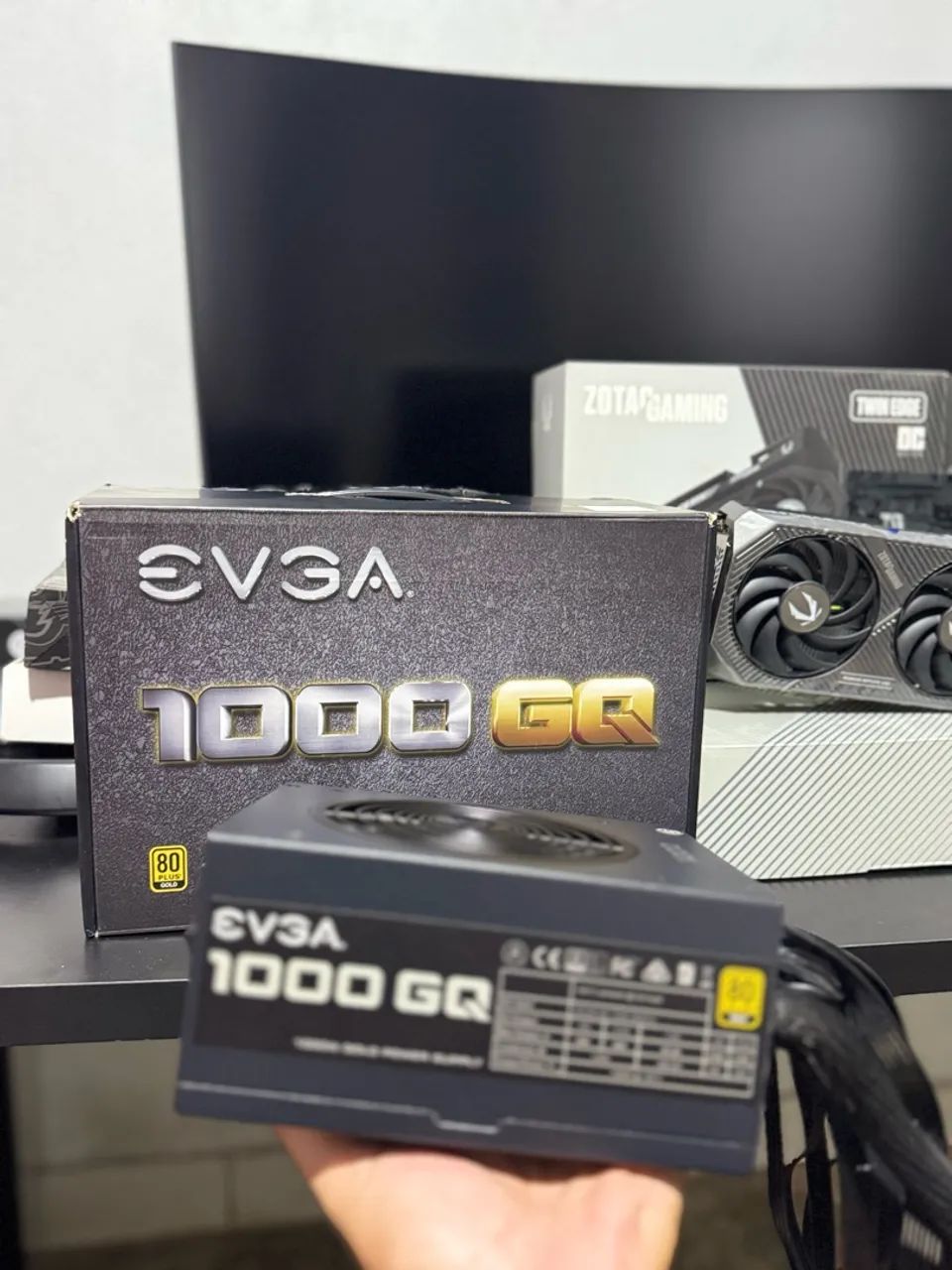 FONTE EVGA 1000W COMPLETA  - Foto 2