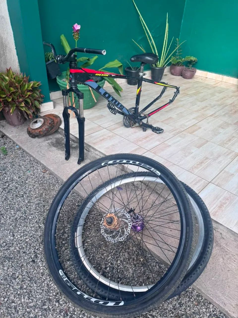 VENDO BICICLETA LOTUS 29 ( PRA MONTAR)