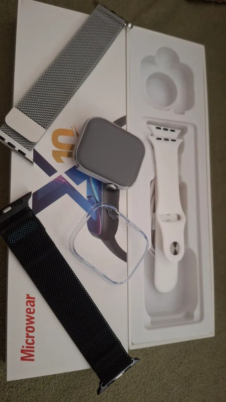 Relógio SmartWatch Barato Com 2 Pulseiras Extras - Foto 3