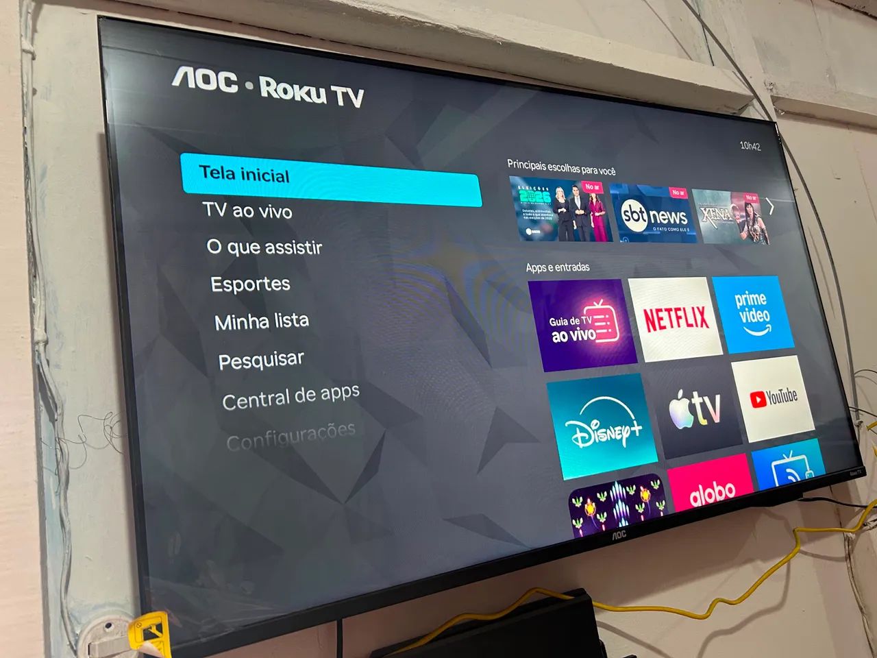 TV smart AOC Roku  - Foto 3