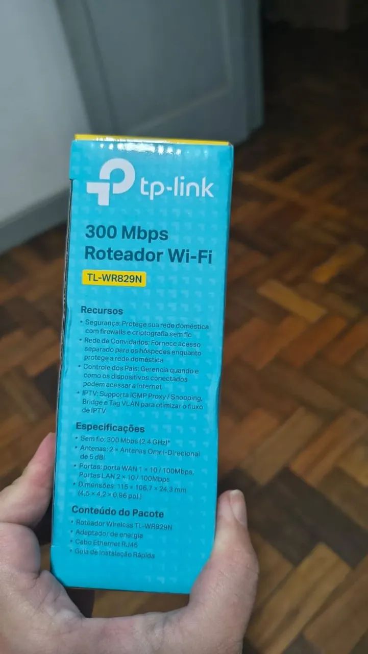 Roteador TP-Link Wireless TL-WR829N - Foto 3