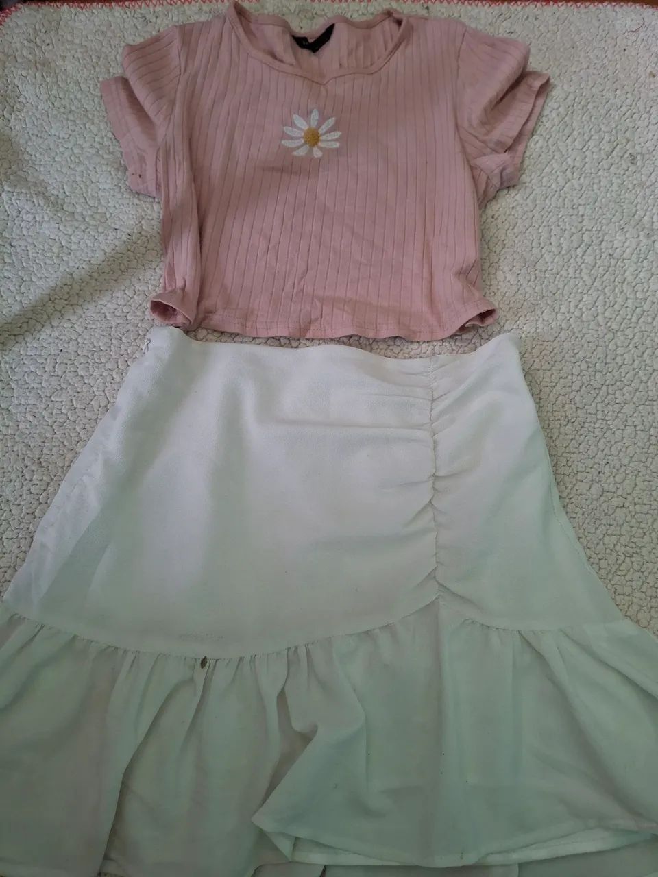 kit saia e cropped shein p