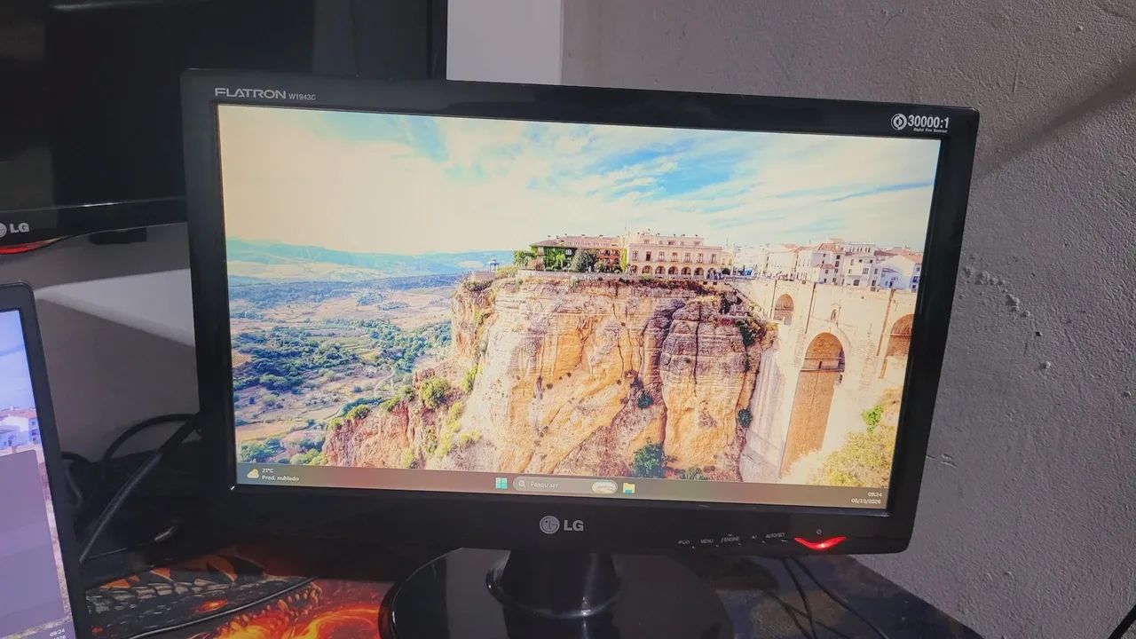 MONITOR LG FLATRON W1943C - R$ 150,00 - Foto 2