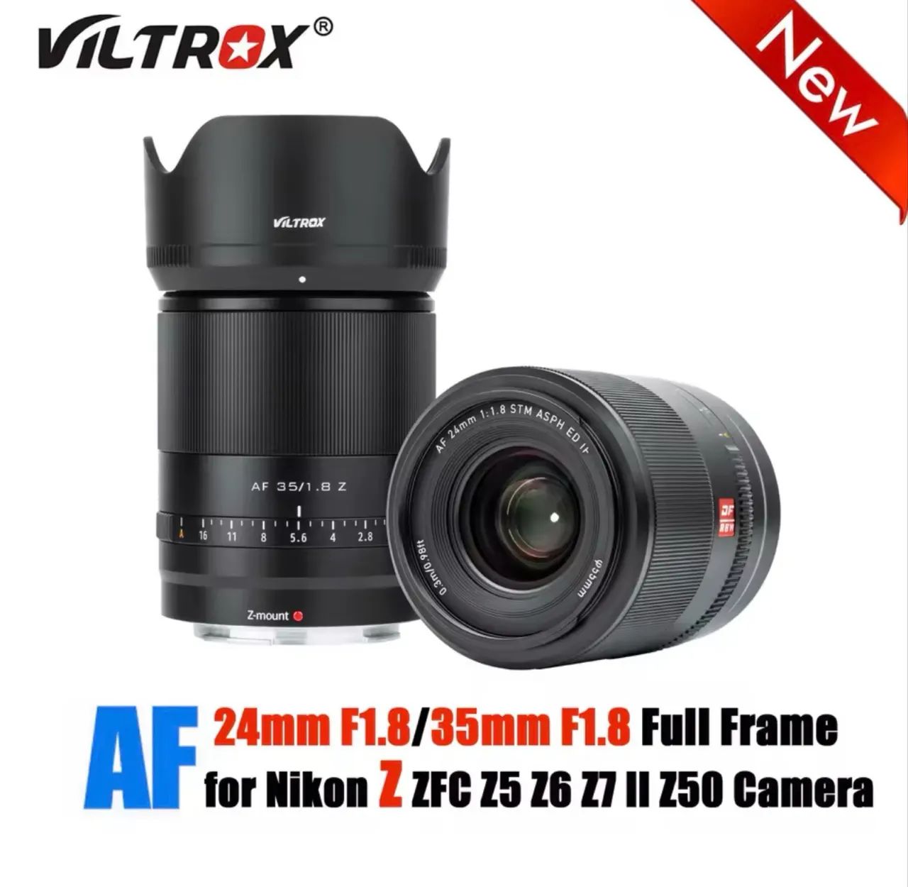 Lente Viltrox 35mm Nikon 