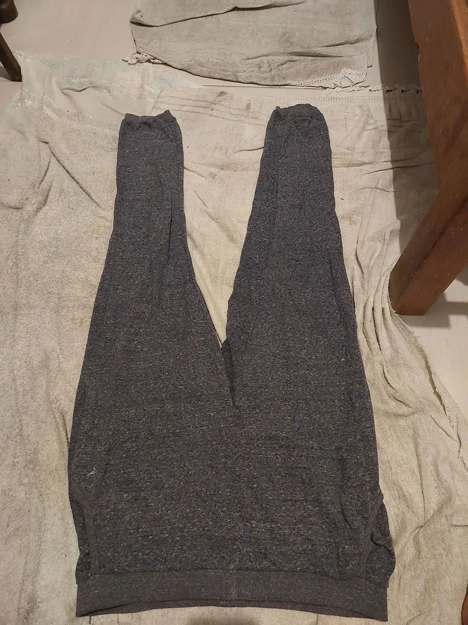 Calça Moletom Feminina Body Work Cinza Tam. G