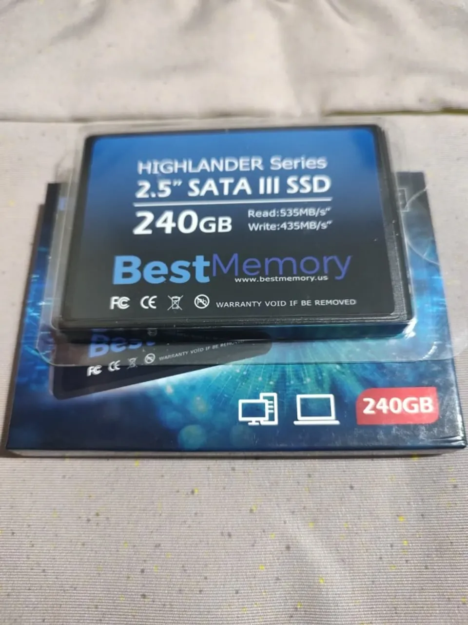 SSD SATA 1TB CRUCIAL - GARANTIA 3 MESES - Armazenamento - Jardim