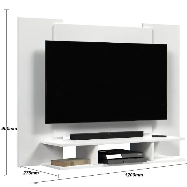Painel Branco TV até 50 polegadas Moderno NOVO Promoção - Foto 2