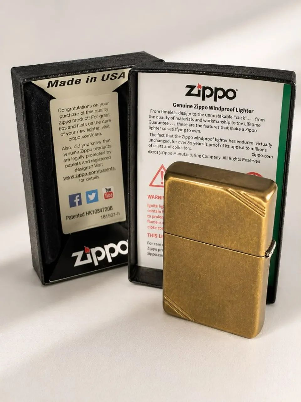 Isqueiro Zippo Original - Caixa Oxidada - Foto 2