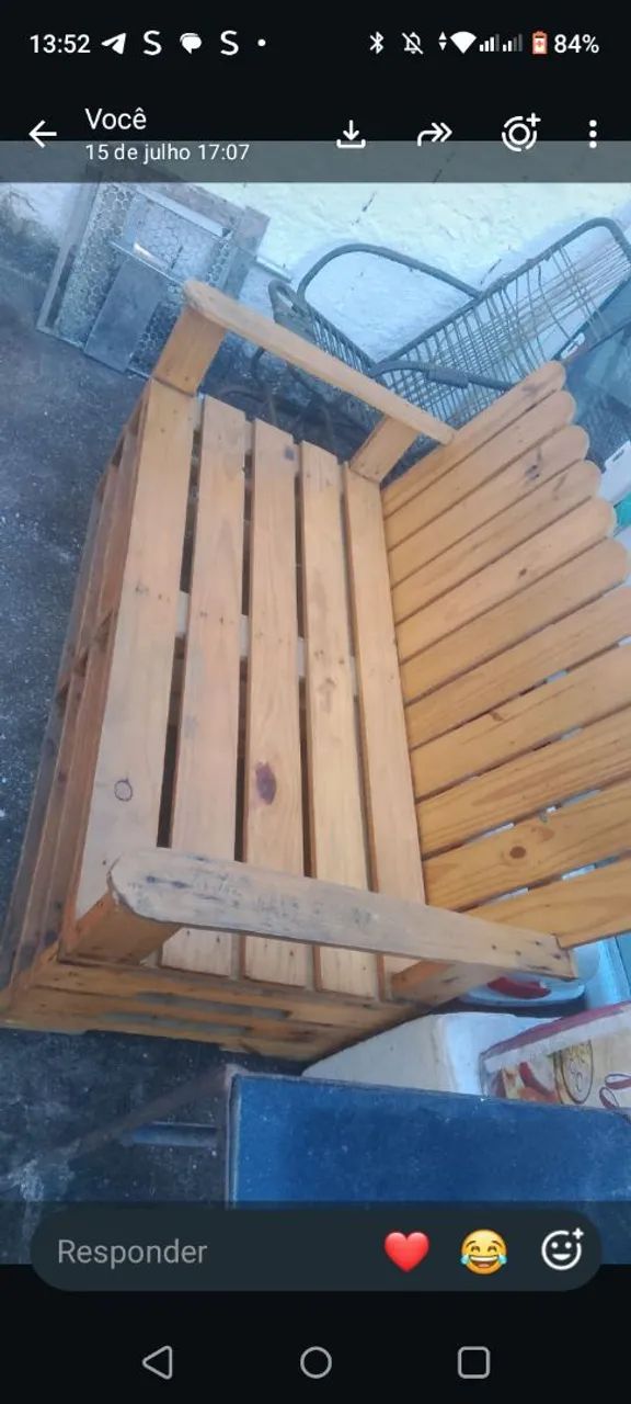 Sofá de pallet