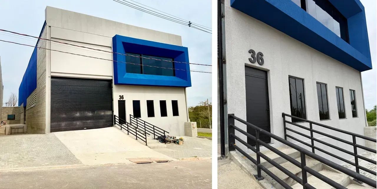 CEIC- Centro Empresarial e Industrial de Caçapava- Galpão de AU900m2 e AT 1.000m2