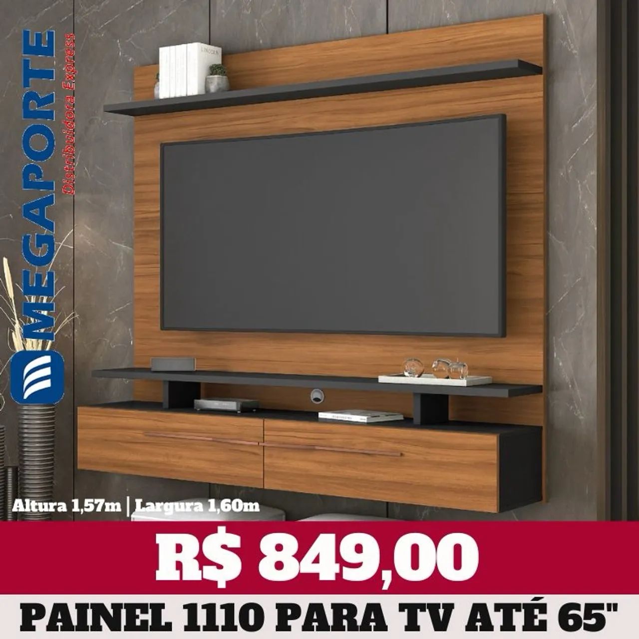 Painel tv até 65 polegadas - Foto 3