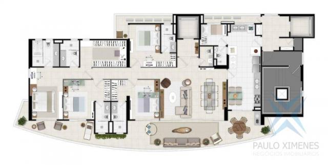 Apartamento com 4 dormitórios à venda, 219 m² por r$ 1.844.900 - aldeota - fortaleza/ce - Foto 7
