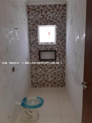 Casa para venda em presidente prudente, parque dos pinheiros, 2 dormitórios, 1 banheiro, 2 - Foto 6