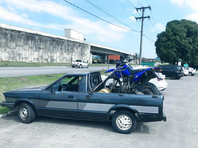 Pampa 91 1.8 ap 3 lugares e GNV legalizado troco moto - Foto 2