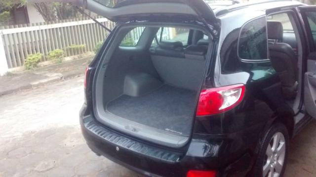 Vendo santa fé ano 2008 hyundai 4w4 2.7 mpfi gls v6 24v 200cv 4p automático - Foto 4