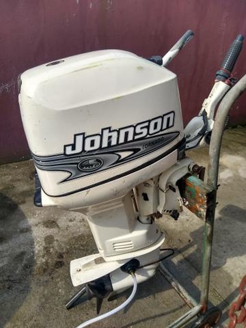 Johnson 35 hp 2001 funcionando