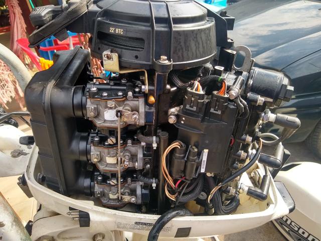 Johnson 35 hp 2001 funcionando - Foto 3
