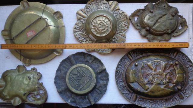 Cinzeiros de Escritorio em Bronze "Holland" Decoração - Foto 5