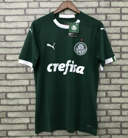 Camisa Puma Palmeiras Verde e Branca Modelo 2019 - Foto 3