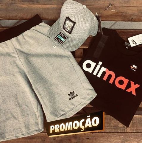 Promoção - Kit Hype complero (Bermuda + Moletim + Camiseta) (Para revenda!)