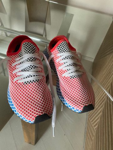 adidas deerupt vermelho