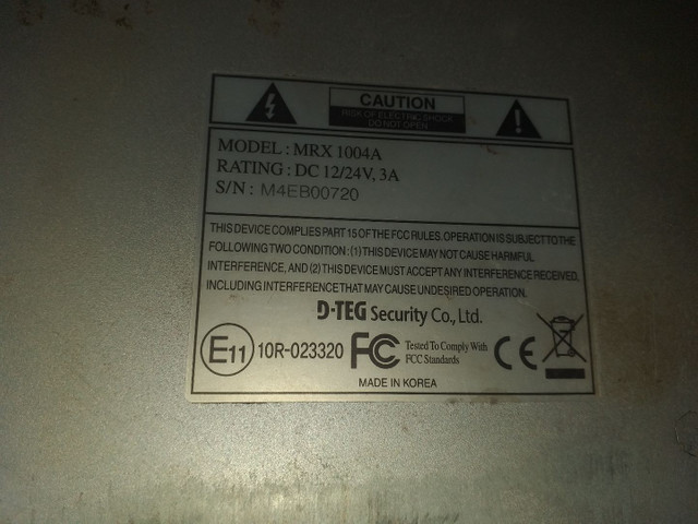 Gravadora de câmeras de segurança uma Fonte e um mine amplificador. Tudo funcionando. - Foto 6