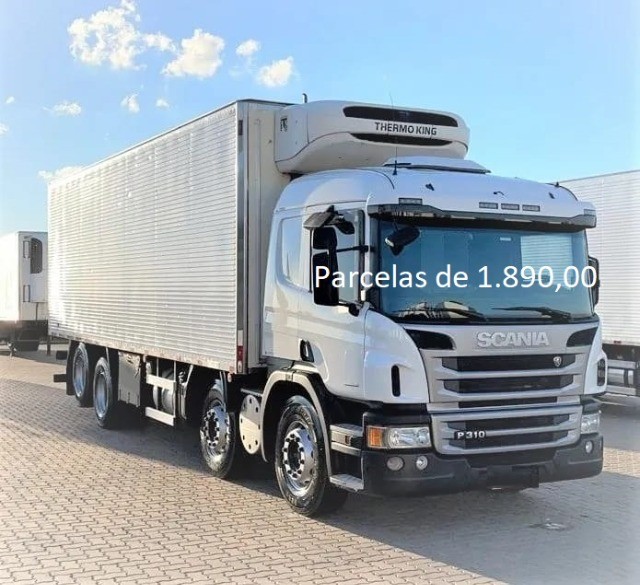 SCANIA P310 2016/2017 BAÚ TERMOKING ENTRADA E PARCELAS AGREGAMENTO EM CURITIBANOS