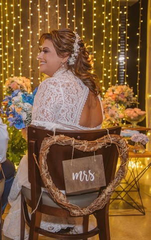 Vestido de Noiva Doce Maria Off-White - Único e Impecável! - Foto 3