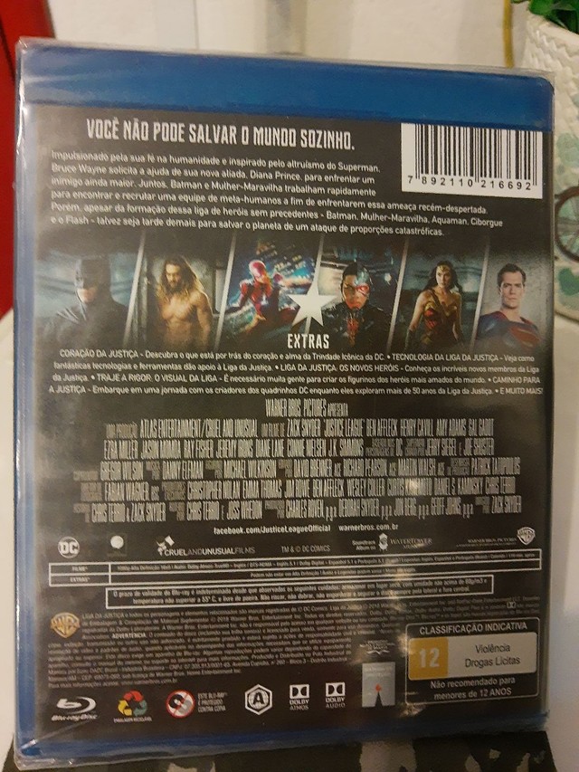 Blu-ray FILME Liga da Justiça  - Foto 2