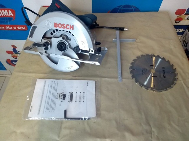 Serra Circular Bosch GKS150 1500W - Entrega grátis - Foto 3