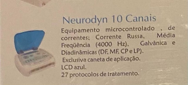 Aparelho Neurodin Ultramed de alta tensão completo  - Foto 3