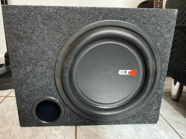 Caixa com Alto Falante Subwoofer Exs 