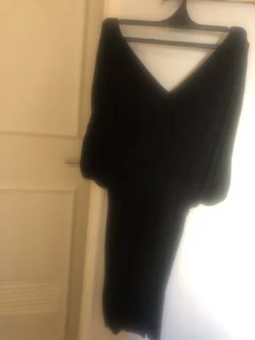 Vestido de malha preto  - Foto 2