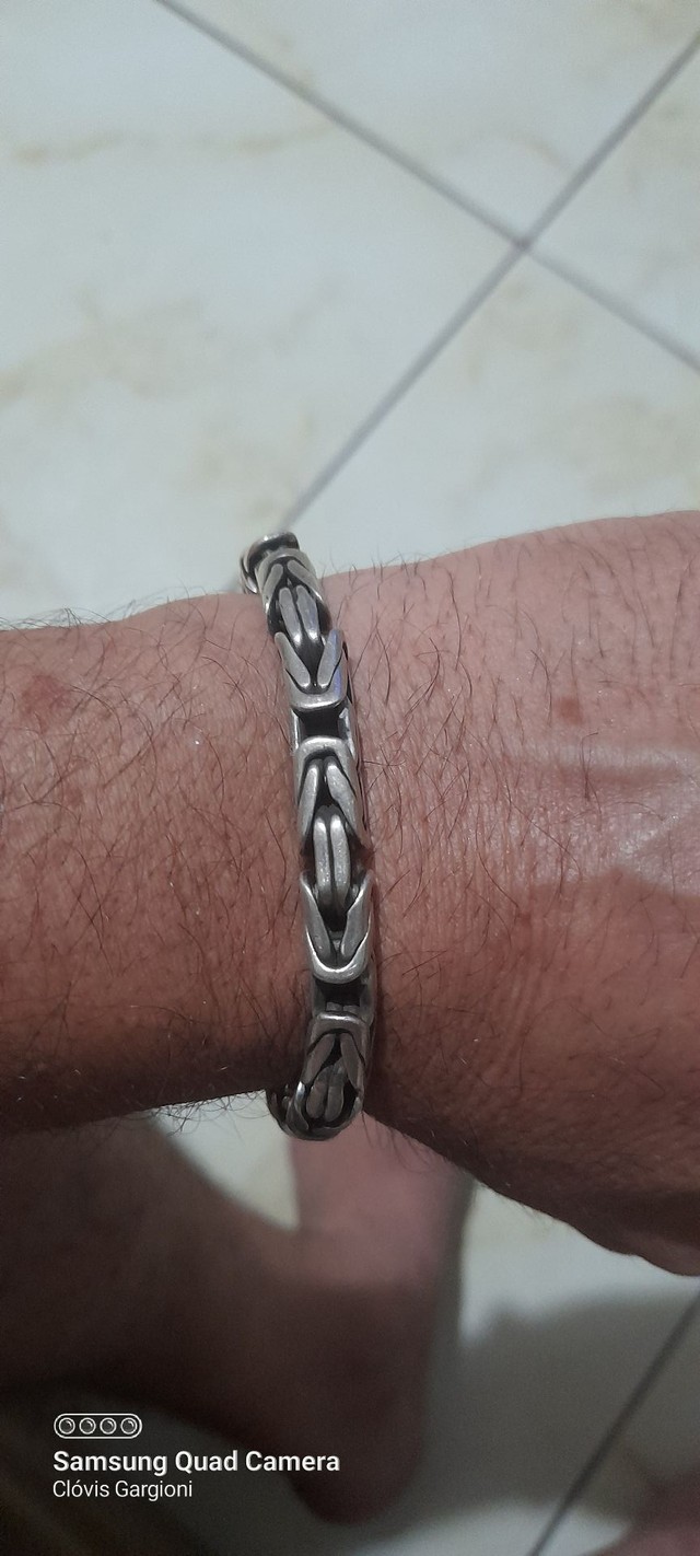 Pulseira Bali prata 