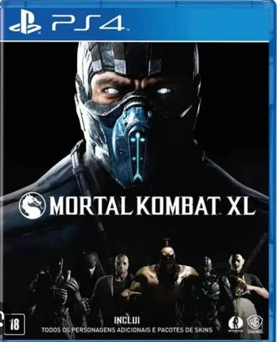 Mortal Kombat Komplete Edition (os 4 jogos em 1) com caixa lacrado