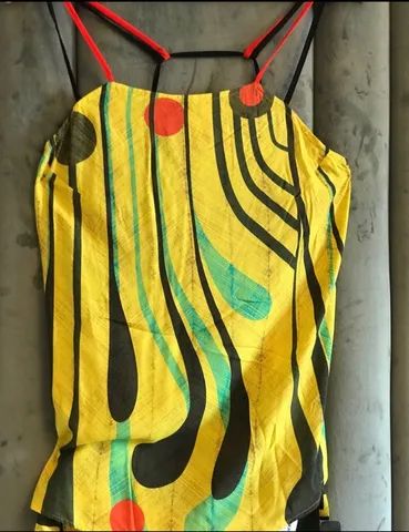 Conjunto de saia viscose NOVO tam 42 - Foto 2