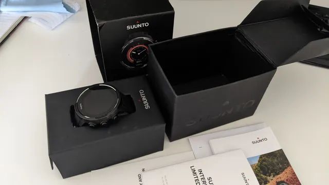 Relógio Suunto 9 Baro GPS trocas, drone, notebook Laptop 