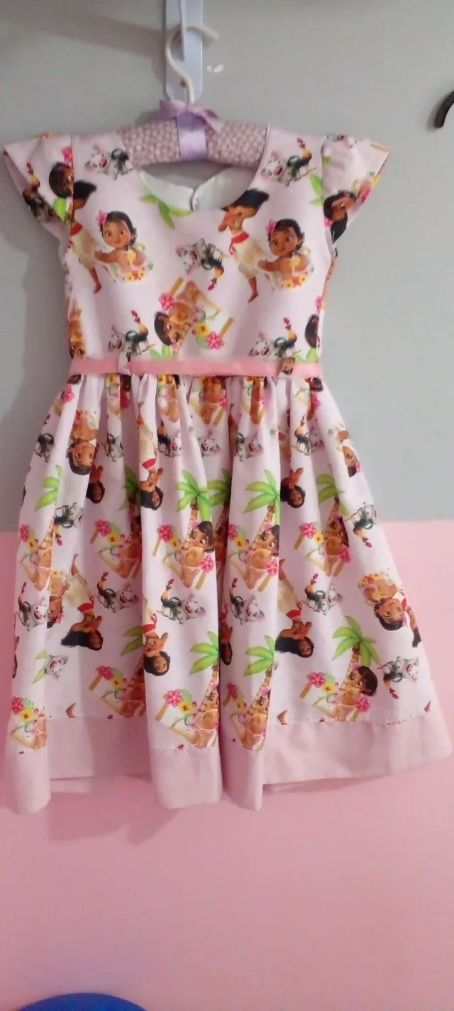 Roupa Moana em Crochê  Roupa Infantil para Menina Usado 82661188