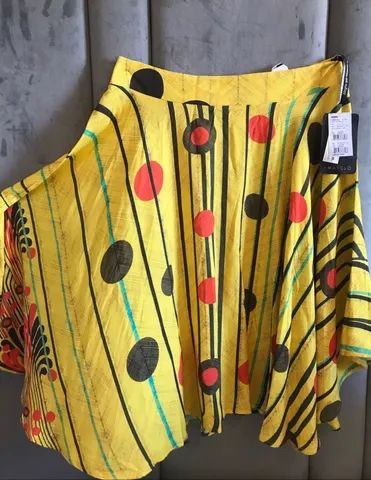 Conjunto de saia viscose NOVO tam 42 - Foto 4