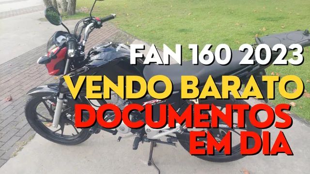 Honda CG Fan 160 2023 Zero KM Aceito Cartao