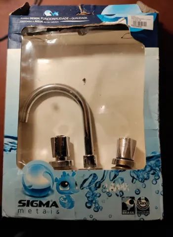 Misturador lavatório + válvula Inox  - Foto 3