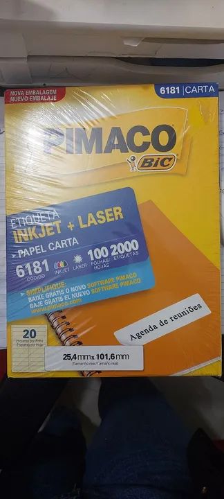 Etiqueta Pimaco 6181- Carta