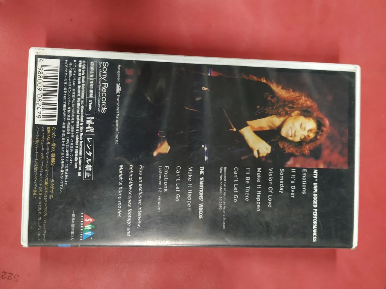 FITA VHS MARIAH CAREY  - Foto 2