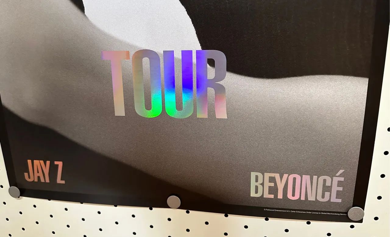 Pôster Beyonce & Jay Z - On The Run Tour - Foto 4