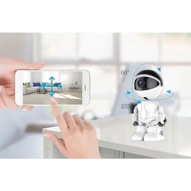 Câmera Robô IP Wi-Fi, Full HD, 1080P, Sensor Presença - It-blue em São Luís ma  - Foto 5