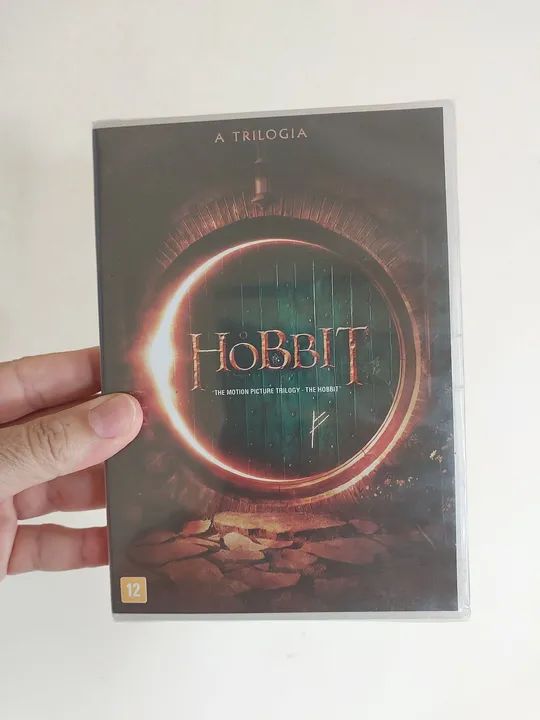 Dvd A Trilogia Senhor dos Anéis e Hobbit - Lacradoe Original  9 Discos (RARIDADE ) - Foto 5
