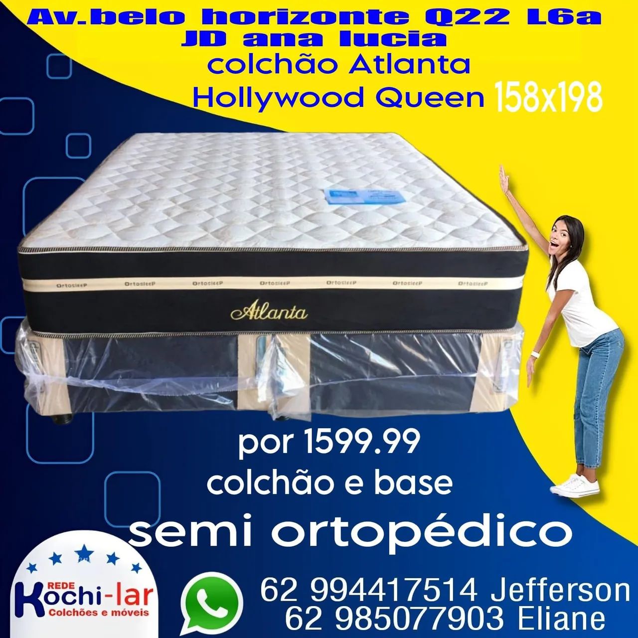 Colchão de molas ensacadas  - Foto 4