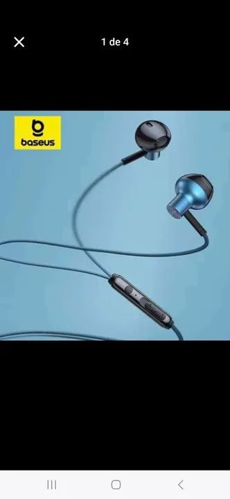 Fone de Ouvido Baseus  H19- Novo - Foto 2
