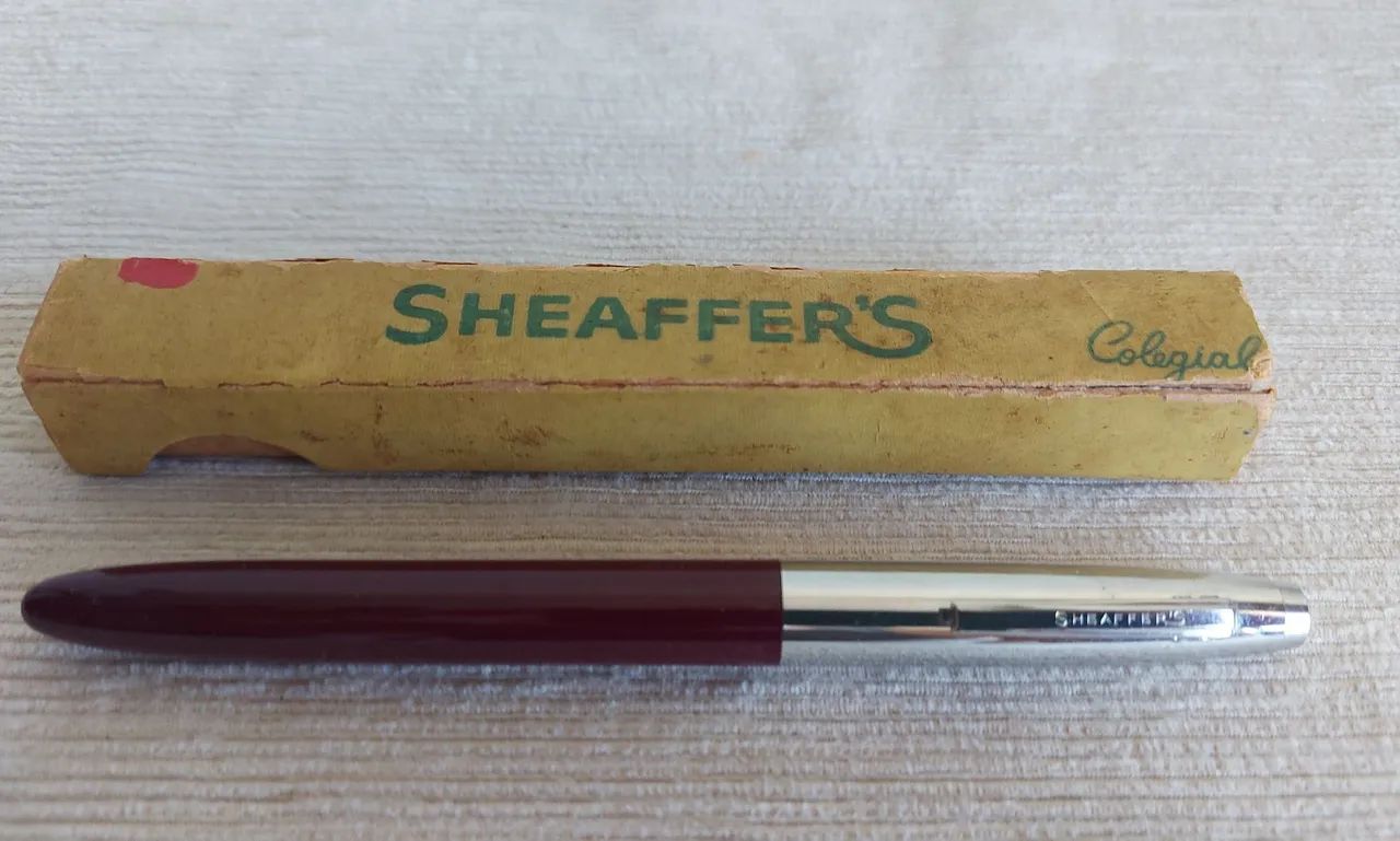 Caneta Tinteiro Sheaffer's - original - raridade