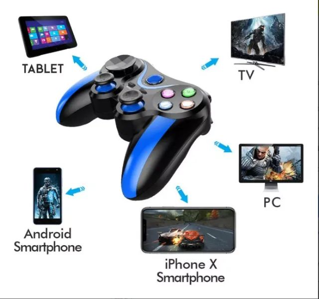Controle Game Pad sem Fio Bluetooth para Celular - Foto 2
